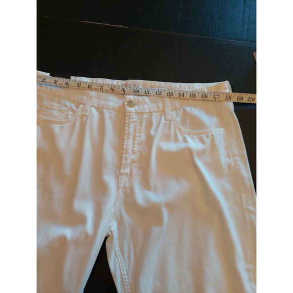 Jen 7 by 7 For All Mankind Slim Bootcut Jeans, Pants 14 High Rise 33in Inseam - Picture 7 of 9